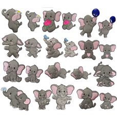 Little Elephants Set
