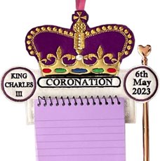 Coronation Notepad and Pen Holder