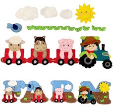 Farmyard Animals and Tractor