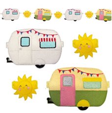 Caravan and Sun Banner