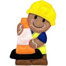 Ginger Traffic Cone Man