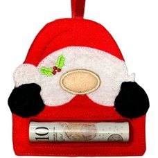 Santa Gnome Money Holder