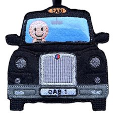 Ginger Black Taxi Cab