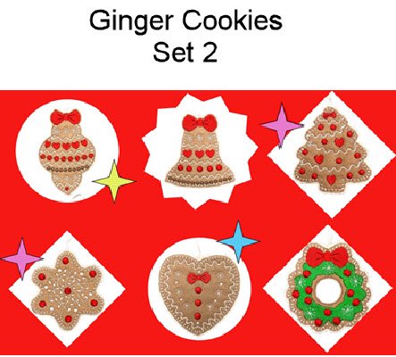 Ginger Cookies Set 2