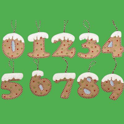 Ginger House Numbers