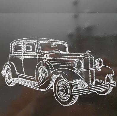 Vintage Car A Sketch