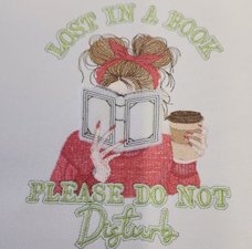 Lost in a book reading design