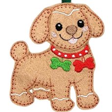 Gingerbread Dog 2