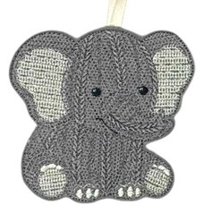 Knit Stitch Elephant