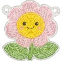 Knit Stitch Spring Flower Hanger and Banner