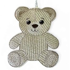 Knit Stitch Sitting Teddy
